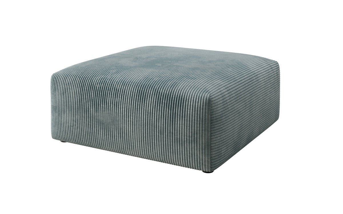 Beistellhocker 80 cm Snug aus Cord
