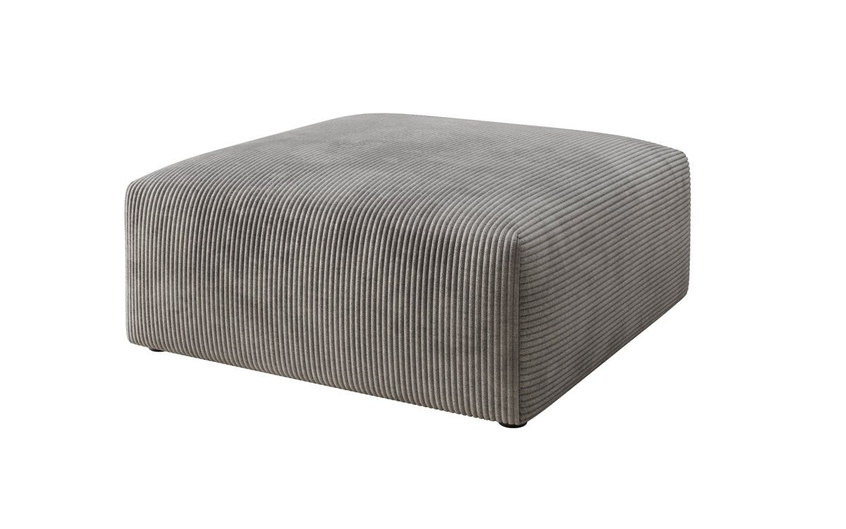 Beistellhocker 80 cm Snug aus Cord