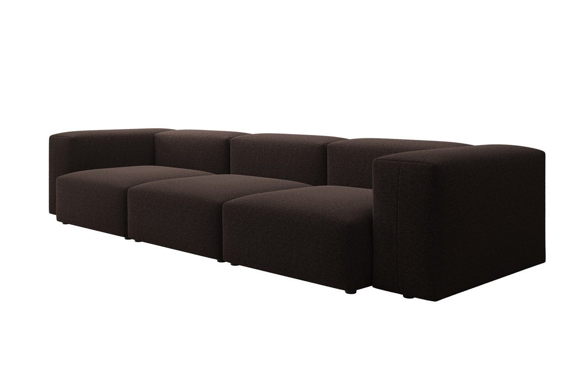 Designer 3 Sitzer Sofa Snug in Bouclé