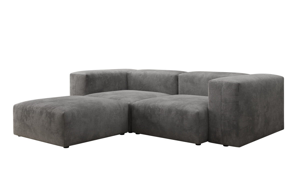 Designer L Sofa Snug Mini in Cord