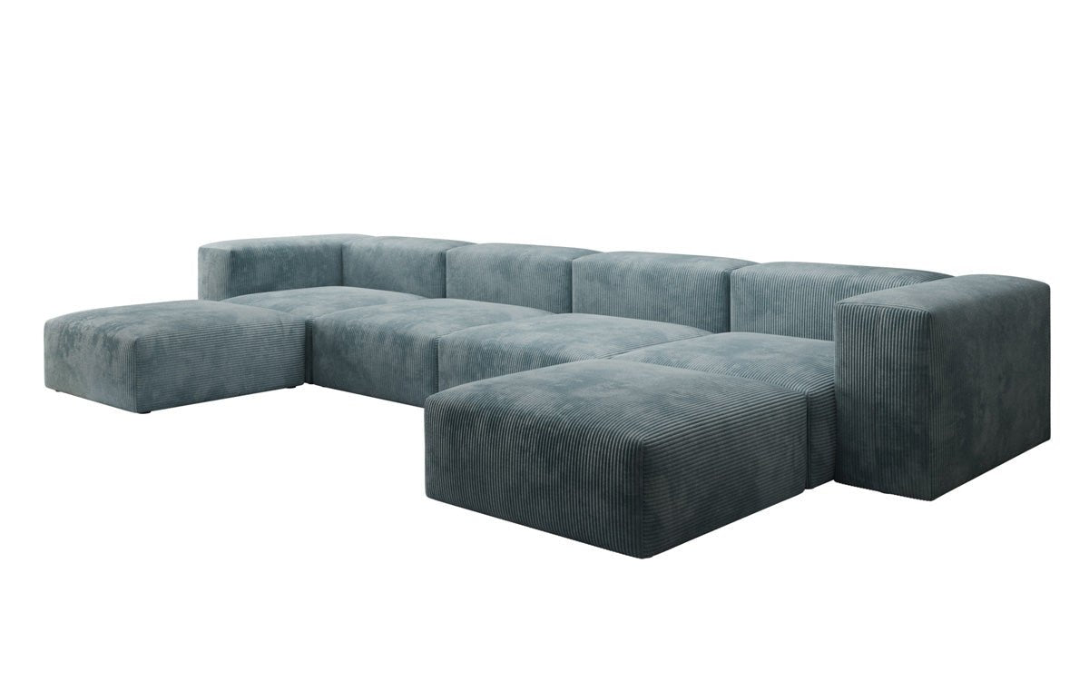 Designer U Sofa Snug in Cord