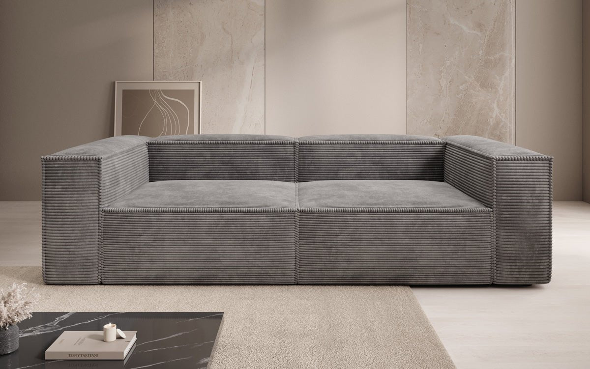 Designer Sofa Lesley 3 Sitzer in Cord
