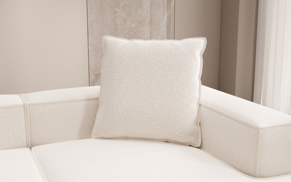 Zierkissen Lesley 60x60 in Strukturstoff