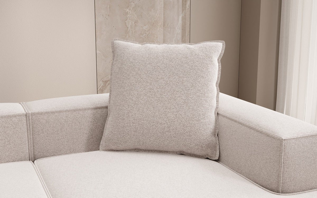 Zierkissen Lesley 60x60 in Strukturstoff