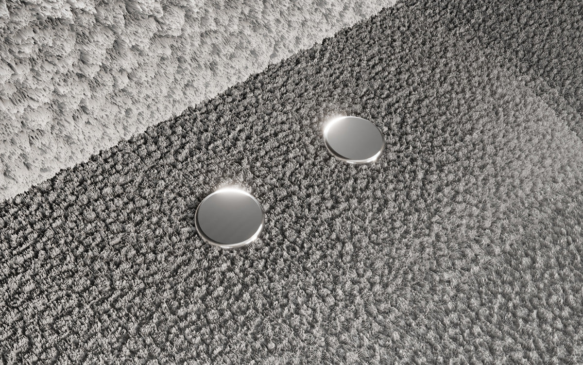 Designer Sofa Sydney L II Bouclé mit elektrischer Schlaffunktion