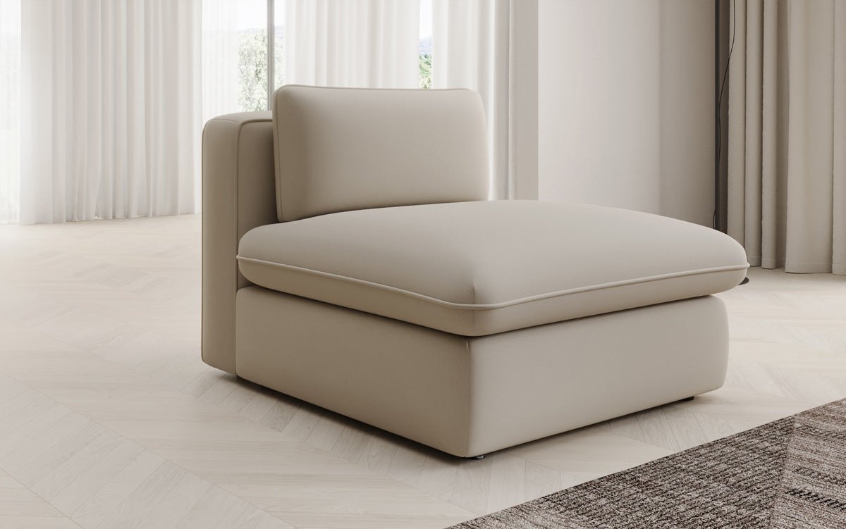 Designer Sofa-Sessel Cuddle in Stoff