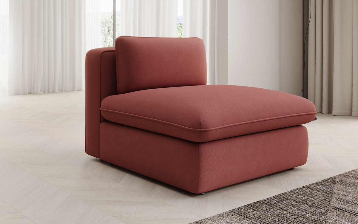 Designer Sofa-Sessel Cuddle in Stoff