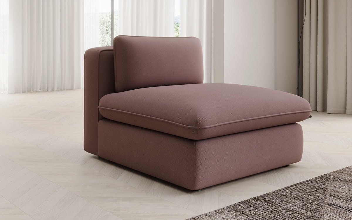 Designer Sofa-Sessel Cuddle in Stoff