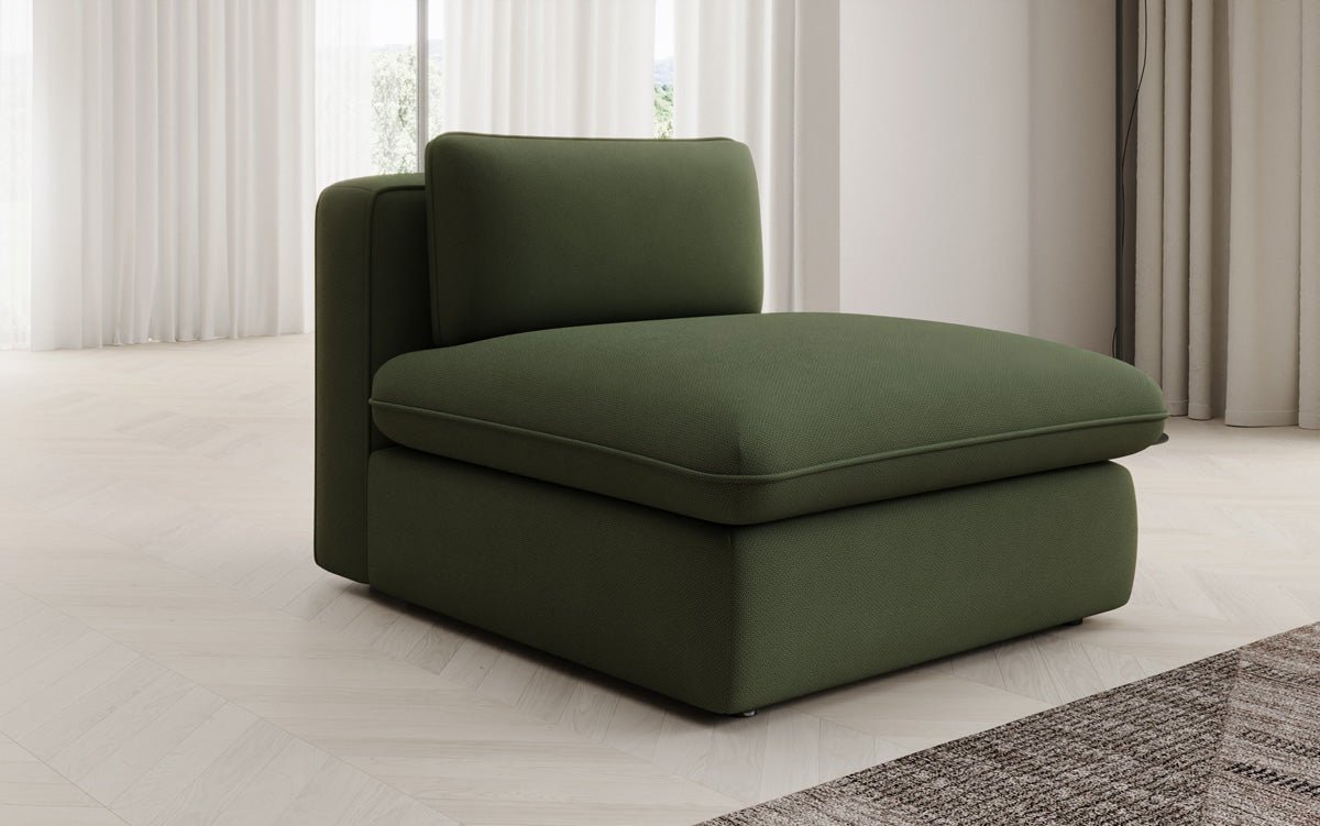 Designer Sofa-Sessel Cuddle in Stoff