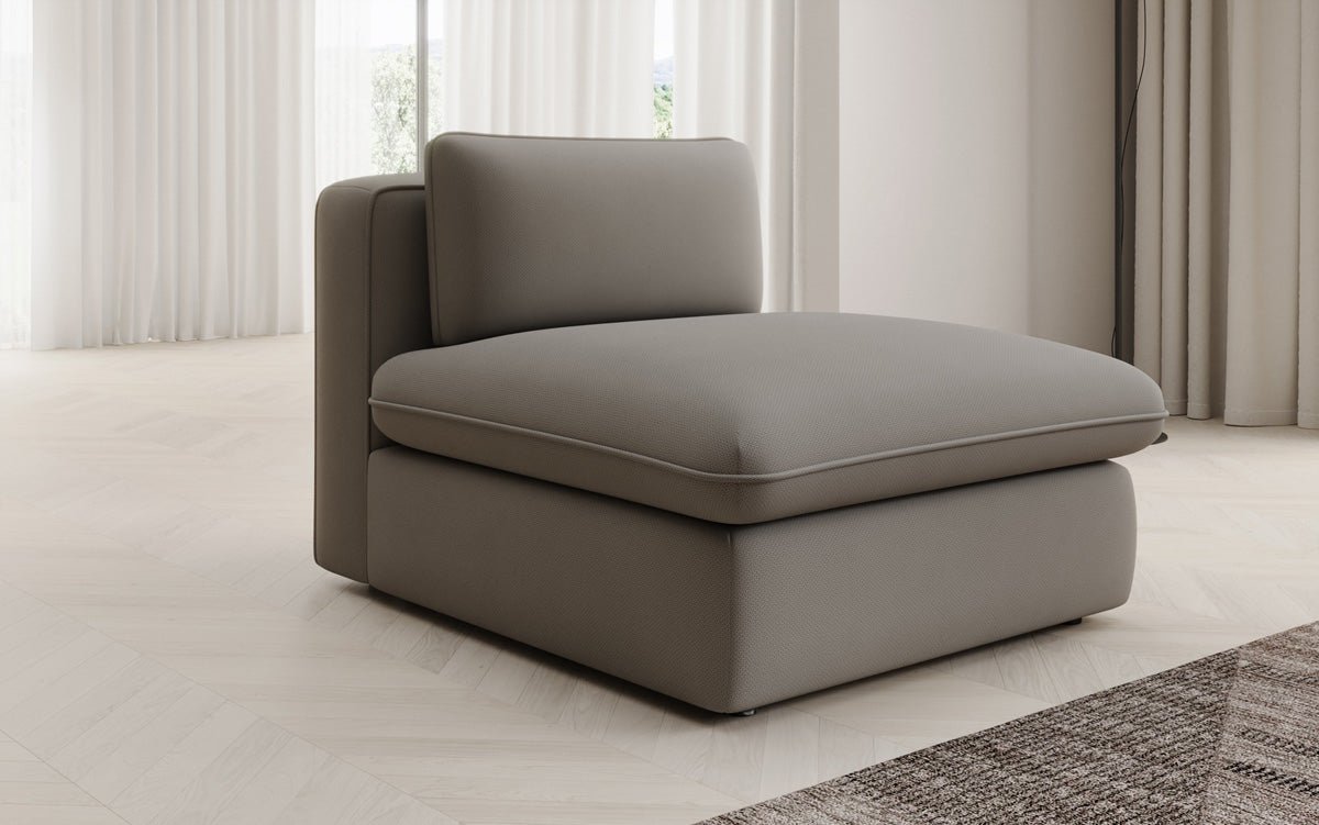 Designer Sofa-Sessel Cuddle in Stoff