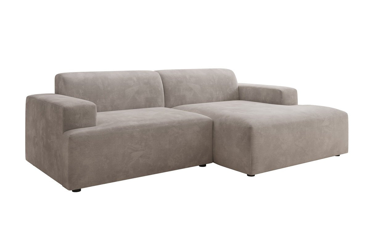 Designer Sofa Monza L in Samt