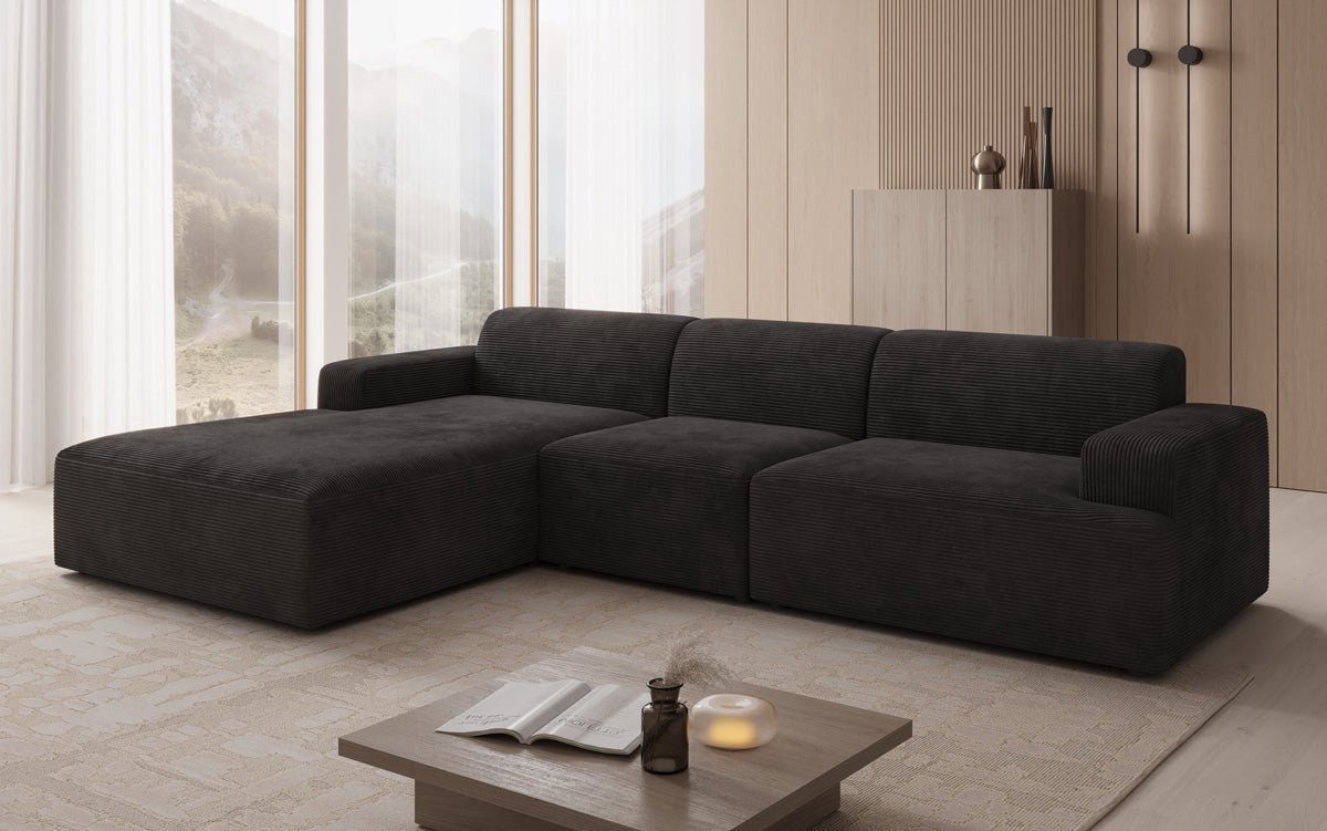 Designer Sofa Monza L Maxi in Cord