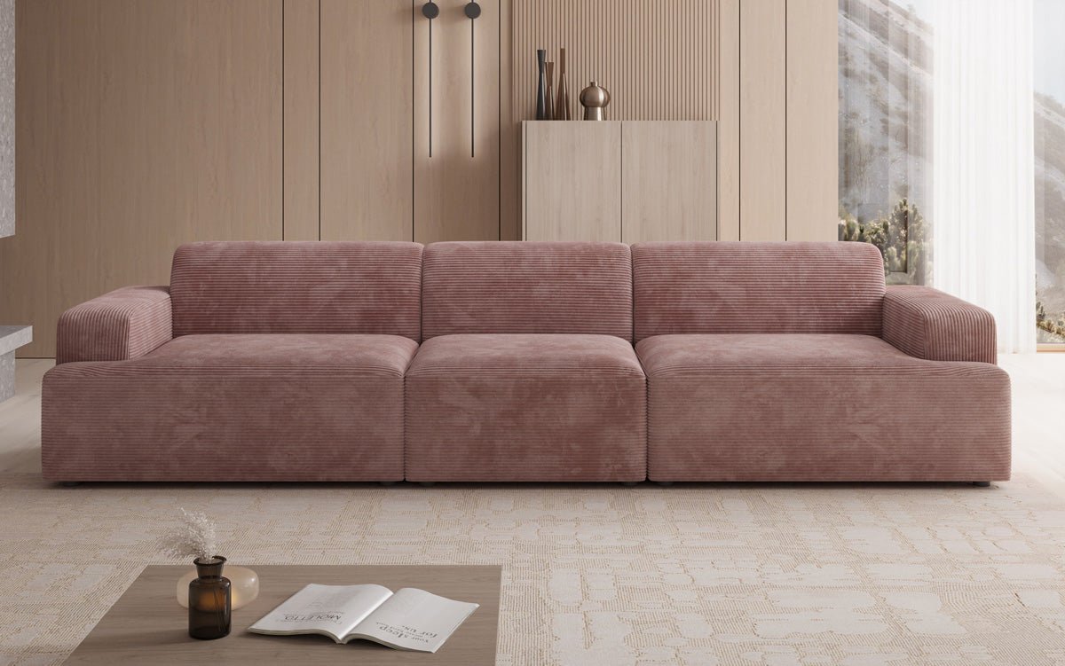 Designer Sofa Monza 3 Sitzer XXL in Cord