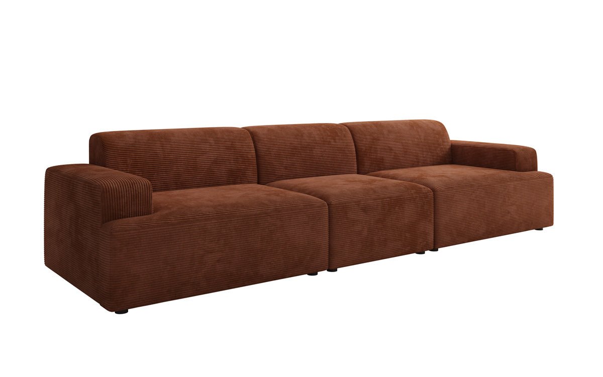 Designer Sofa Monza 3 Sitzer XXL in Cord