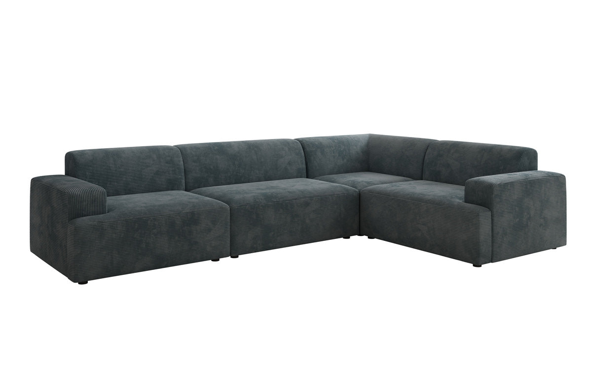 Designer Sofa Monza Wohnlandschaft L in Cord