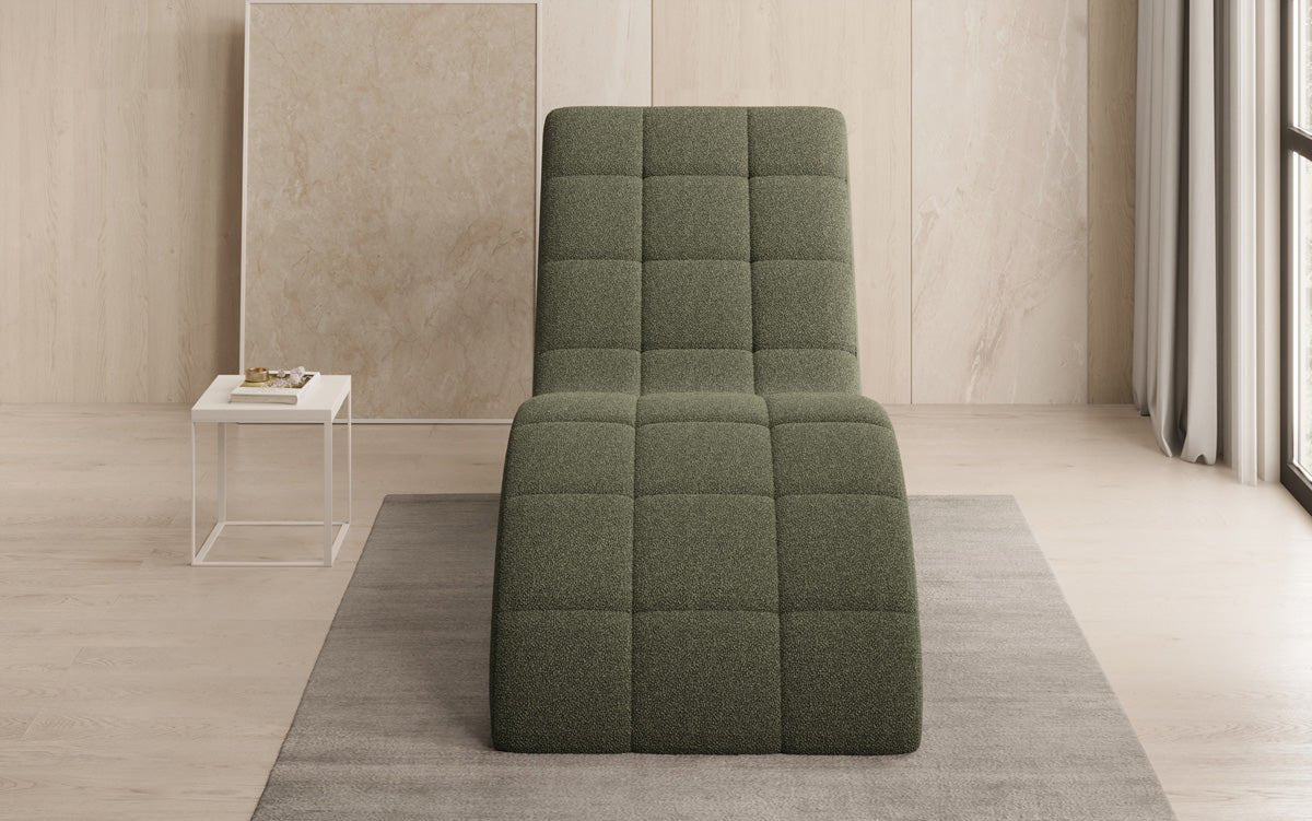 Designer Relax-Liege Nela in Bouclé
