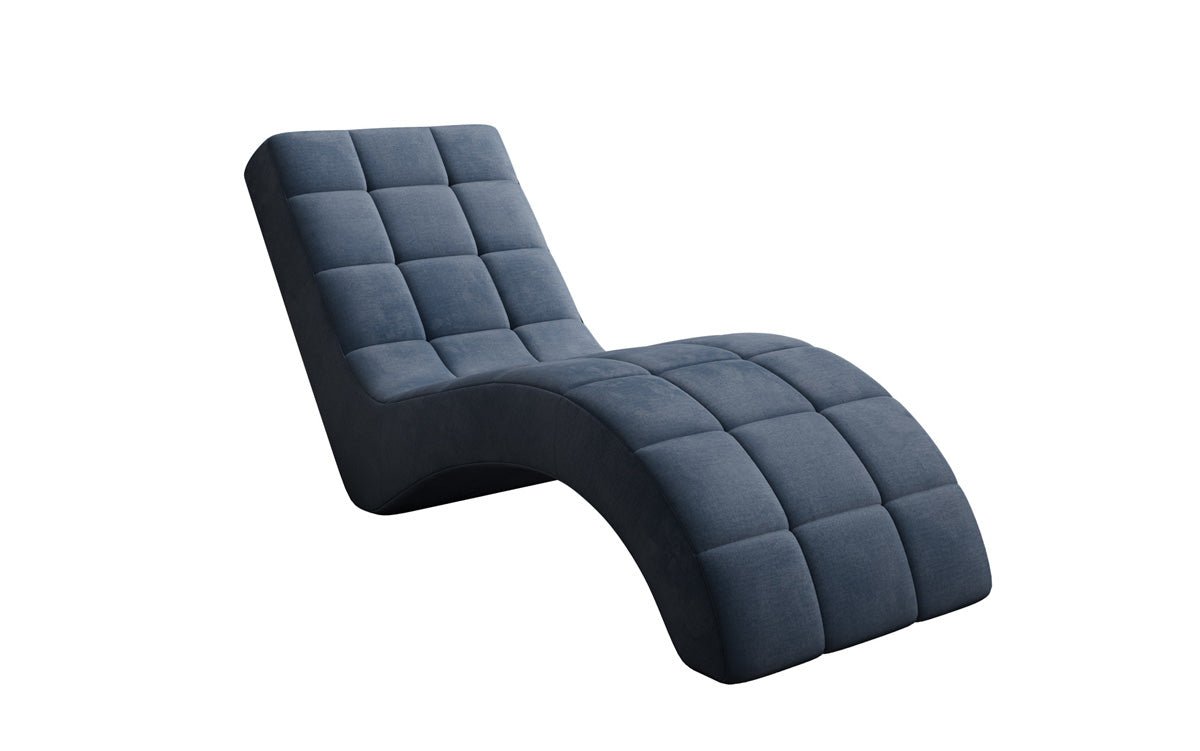 Designer Relax-Liege Nela in Samt