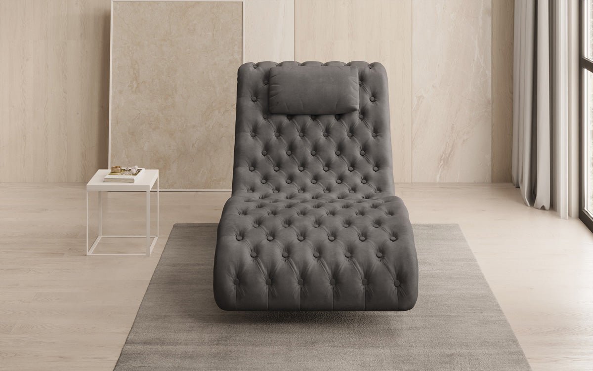 Designer Relax-Liege Elarion in Samt