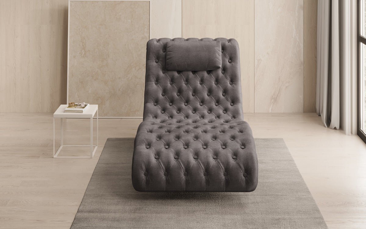 Designer Relax-Liege Elarion in Samt