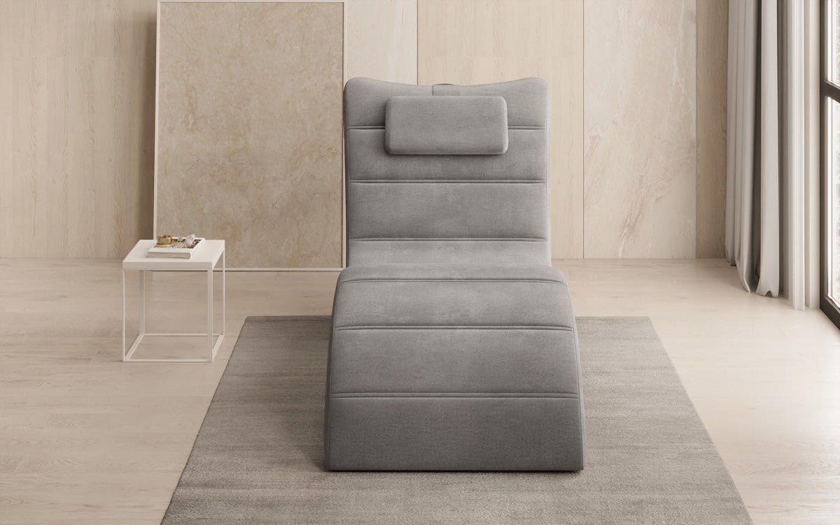 Designer Relax-Liege Leon in Samt