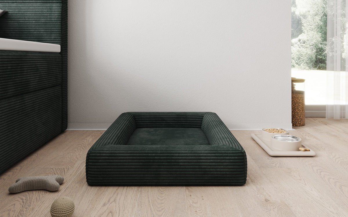 Hundebett Cordino 80 × 60 cm in Cord