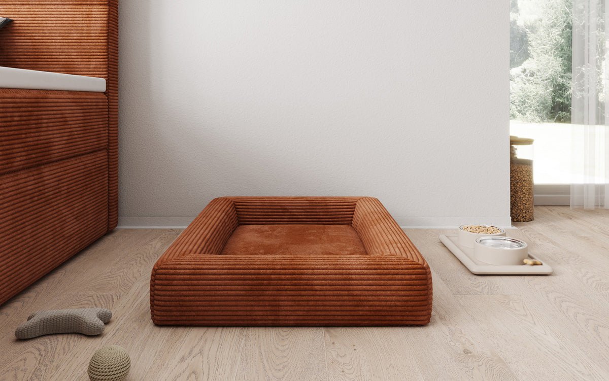 Hundebett Cordino 80 × 60 cm in Cord