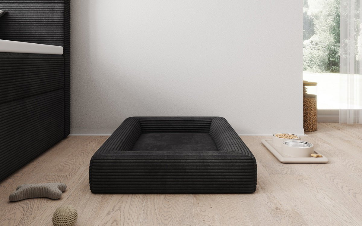 Hundebett Cordino 80 × 60 cm in Cord