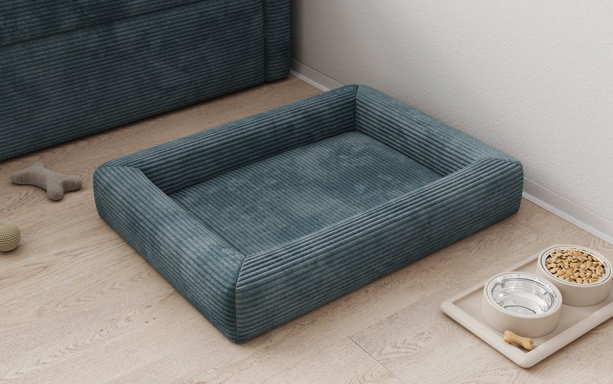 Hundebett Cordino 80 × 60 cm in Cord