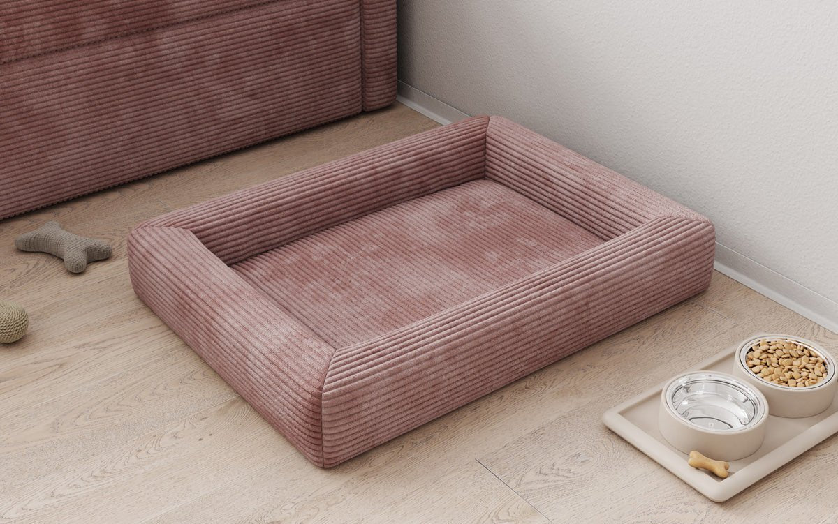 Hundebett Cordino 80 × 60 cm in Cord