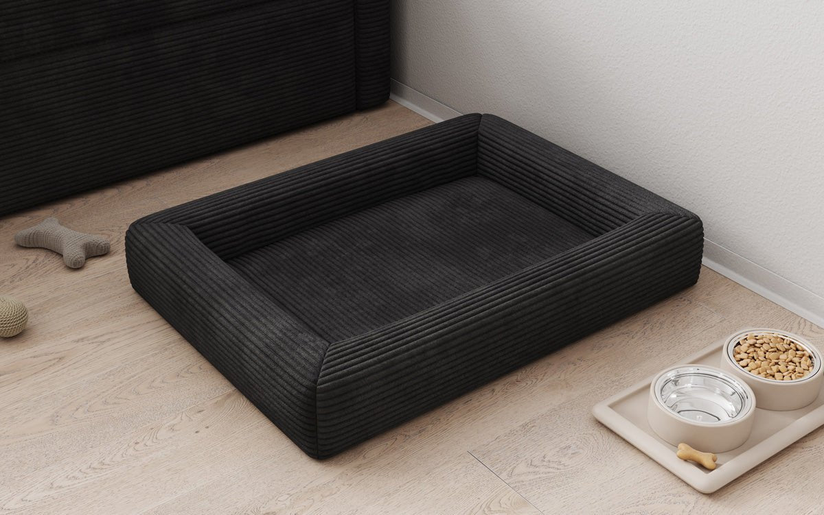 Hundebett Cordino 80 × 60 cm in Cord