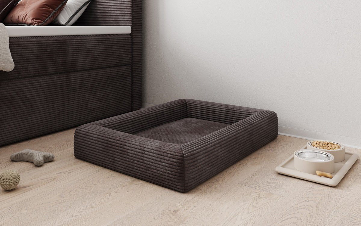 Hundebett Cordino 80 × 60 cm in Cord