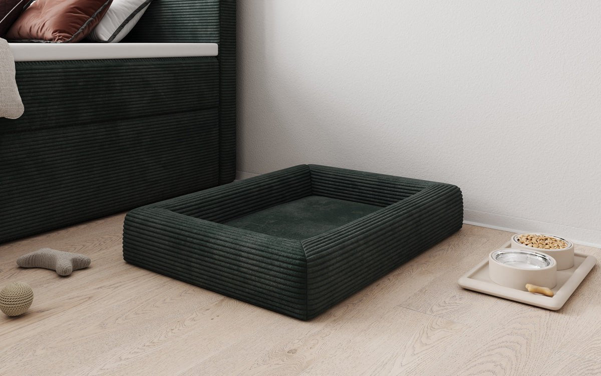 Hundebett Cordino 80 × 60 cm in Cord