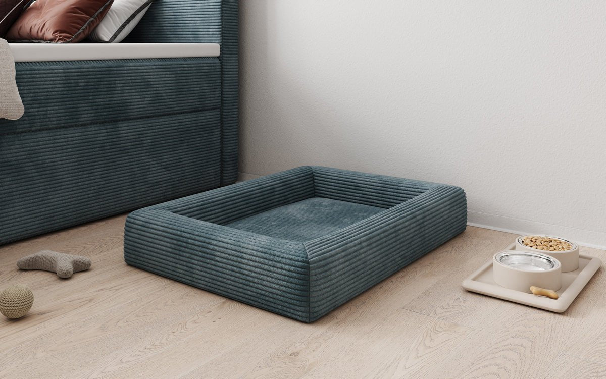 Hundebett Cordino 80 × 60 cm in Cord