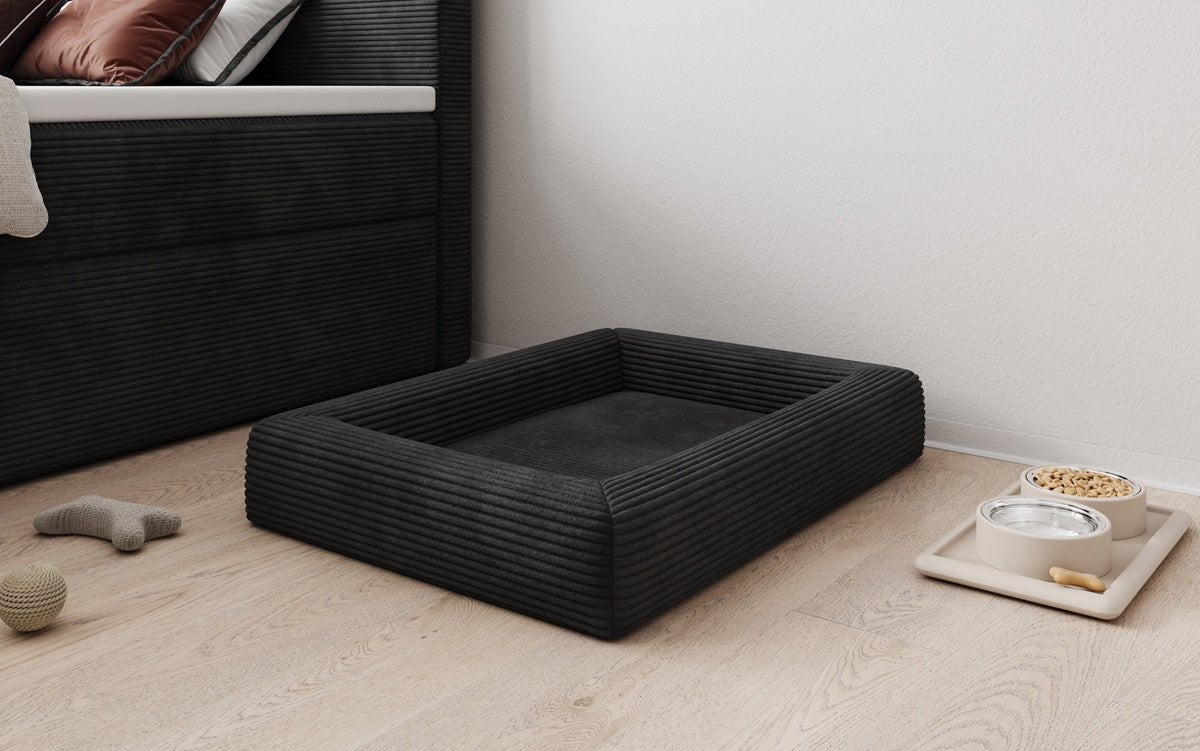 Hundebett Cordino 80 × 60 cm in Cord
