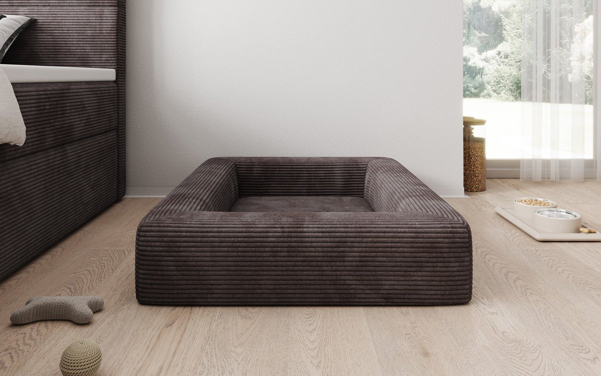 Hundebett Cordino 80 × 100 cm in Cord