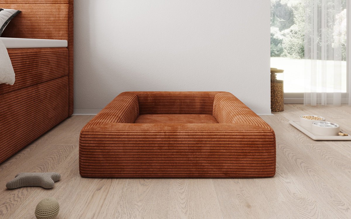 Hundebett Cordino 80 × 100 cm in Cord