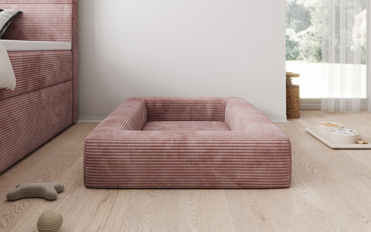 Hundebett Cordino 80 × 100 cm in Cord