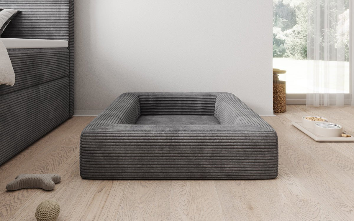 Hundebett Cordino 80 × 100 cm in Cord