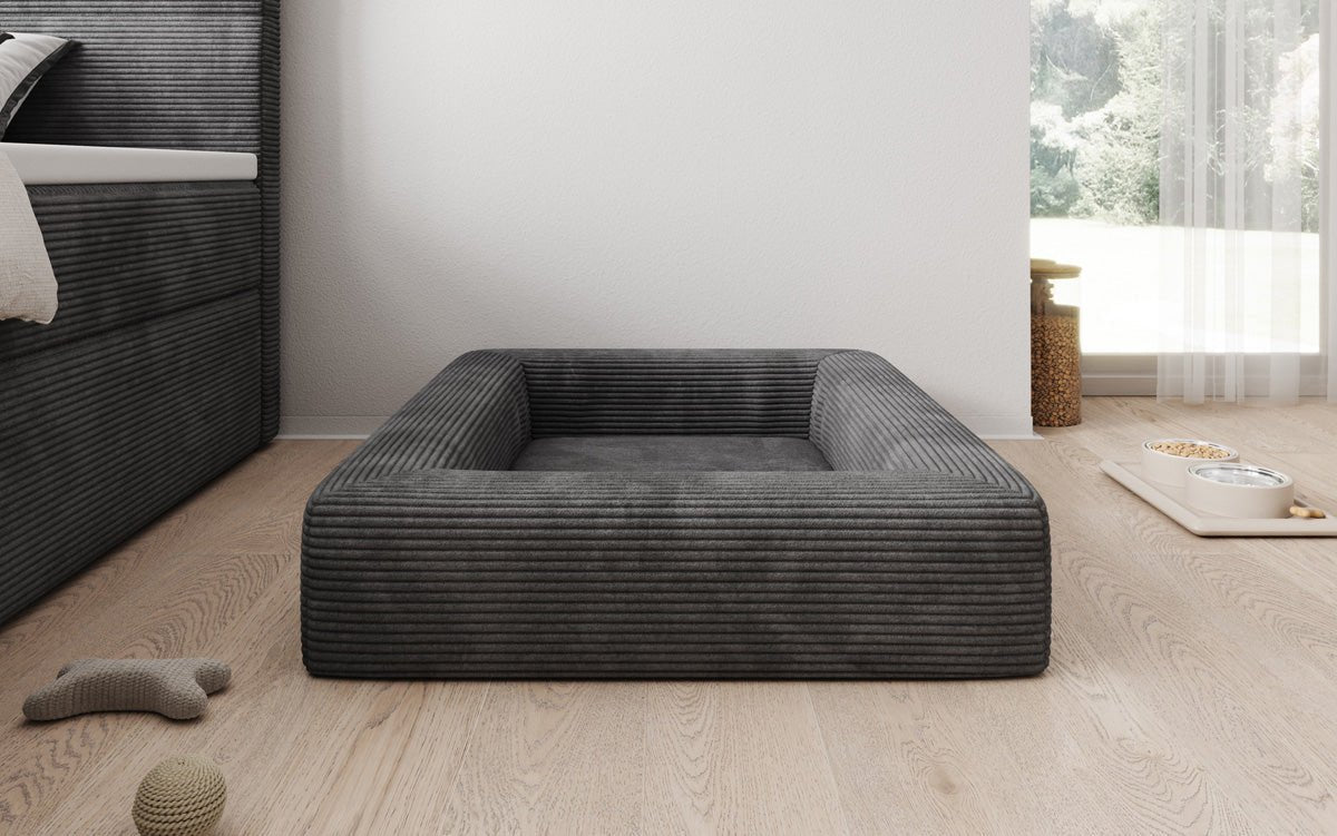 Hundebett Cordino 80 × 100 cm in Cord