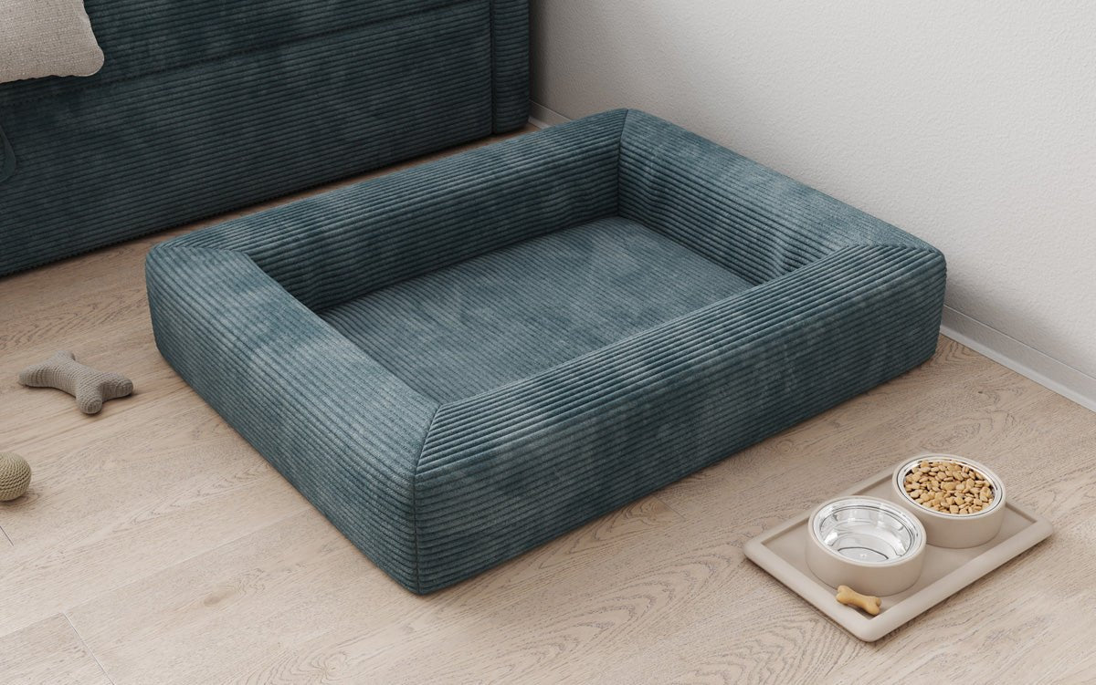 Hundebett Cordino 80 × 100 cm in Cord