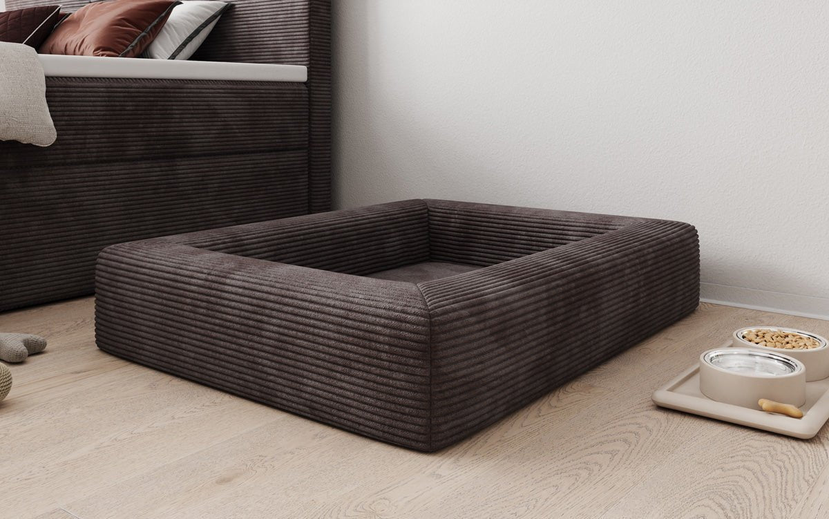 Hundebett Cordino 80 × 100 cm in Cord