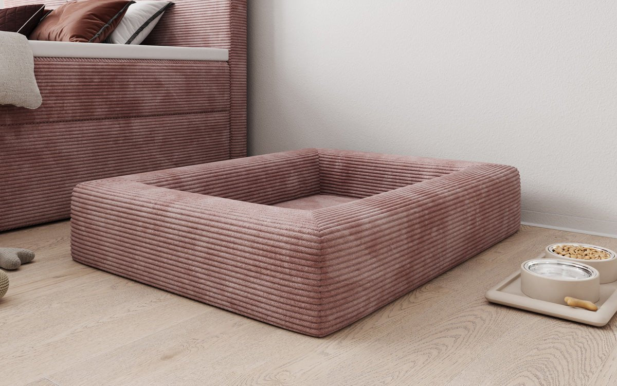 Hundebett Cordino 80 × 100 cm in Cord
