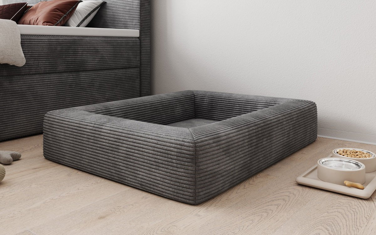 Hundebett Cordino 80 × 100 cm in Cord