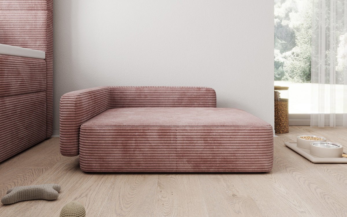 Hundebett BelloCouch 80 × 60 cm in Cord