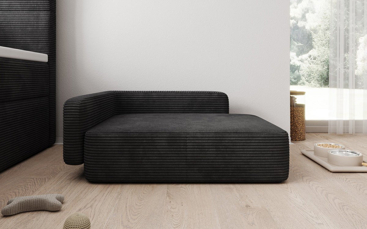 Hundebett BelloCouch 80 × 60 cm in Cord