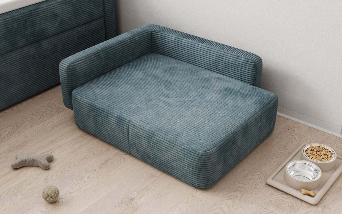Hundebett BelloCouch 80 × 60 cm in Cord