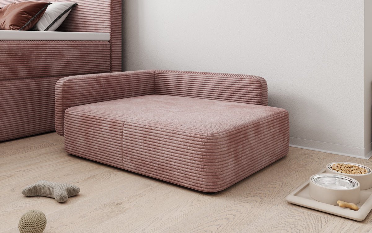 Hundebett BelloCouch 80 × 60 cm in Cord