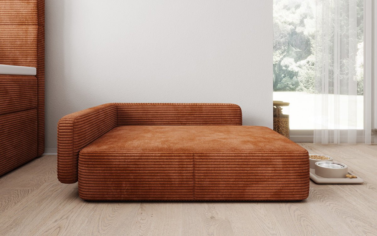 Hundebett BelloCouch 80 × 100 cm in Cord