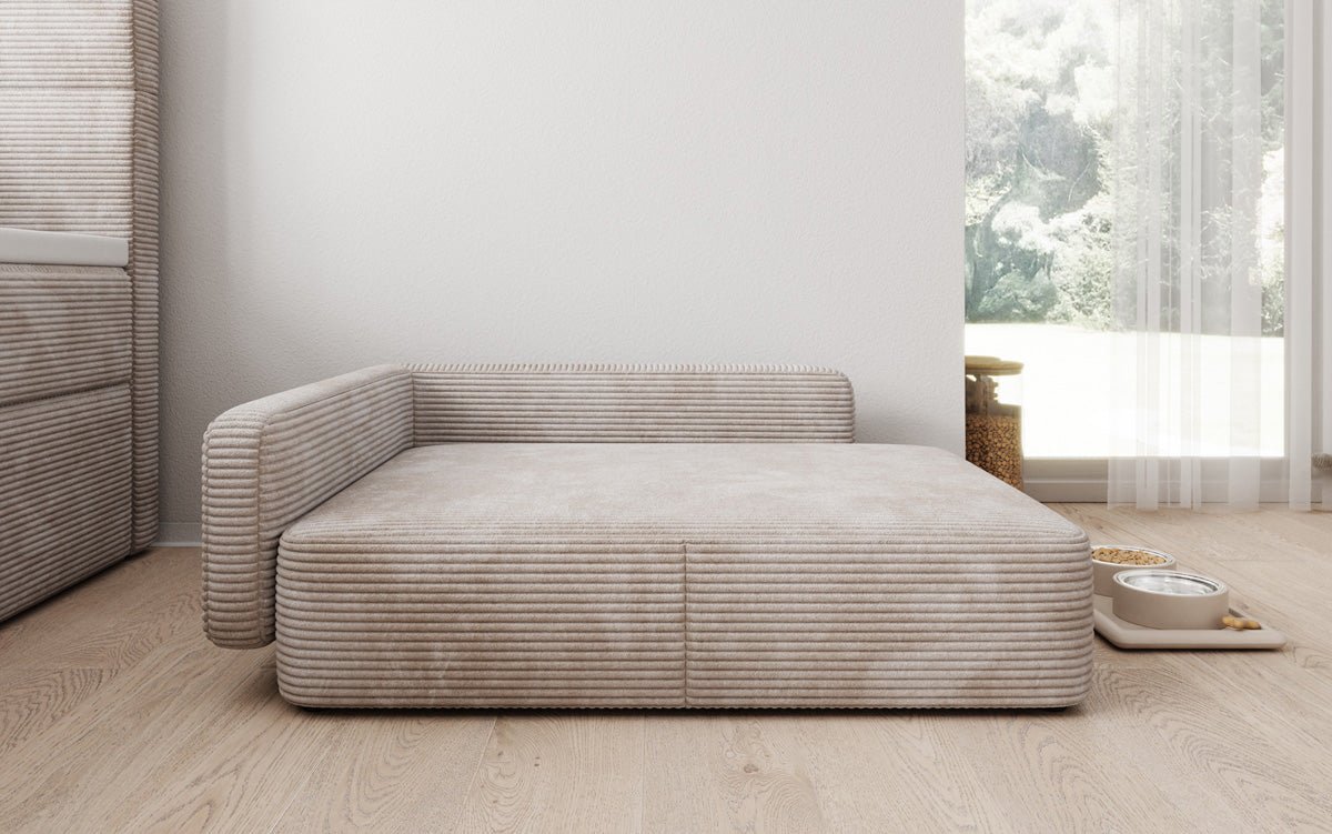 Hundebett BelloCouch 80 × 100 cm in Cord