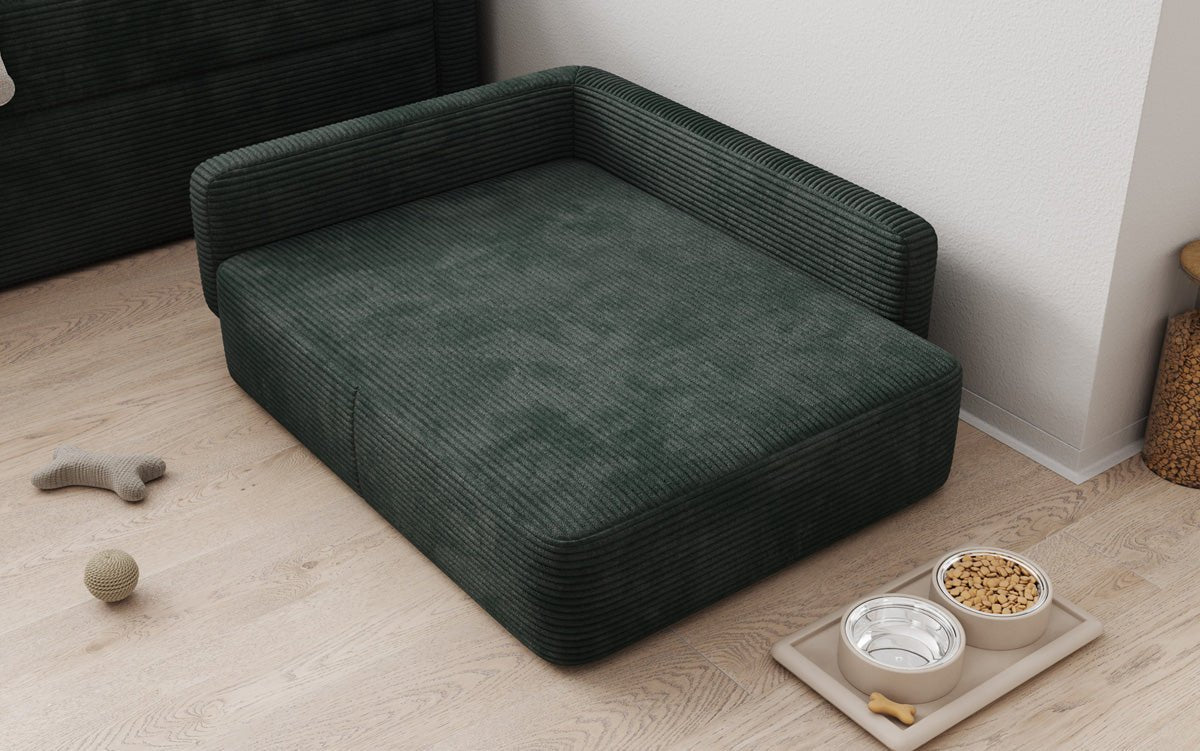 Hundebett BelloCouch 80 × 100 cm in Cord